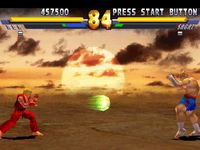 une photo d'Ã©cran de Street Fighter EX 2 Plus sur Sony Playstation